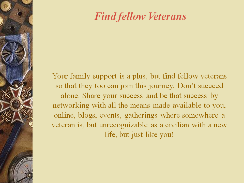 Find Fellow Veterans