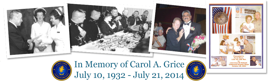 In memory of Carol Grice